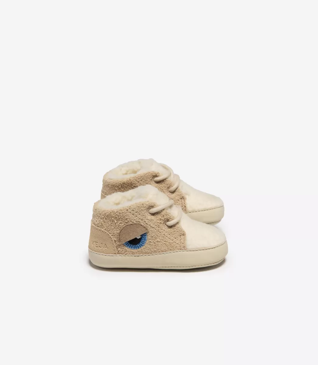 VEJA BABY SUEDE X BIGSTUFFED ALMOND< Collab | Baby