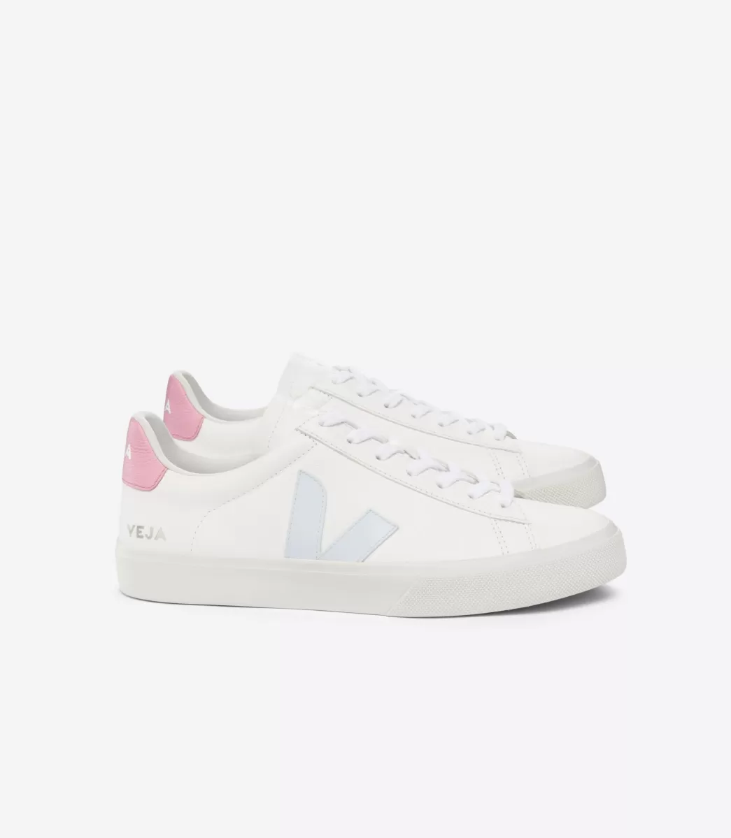 VEJA CAMPO LEATHER WHITE ICE GUIMAUVE< Adulto