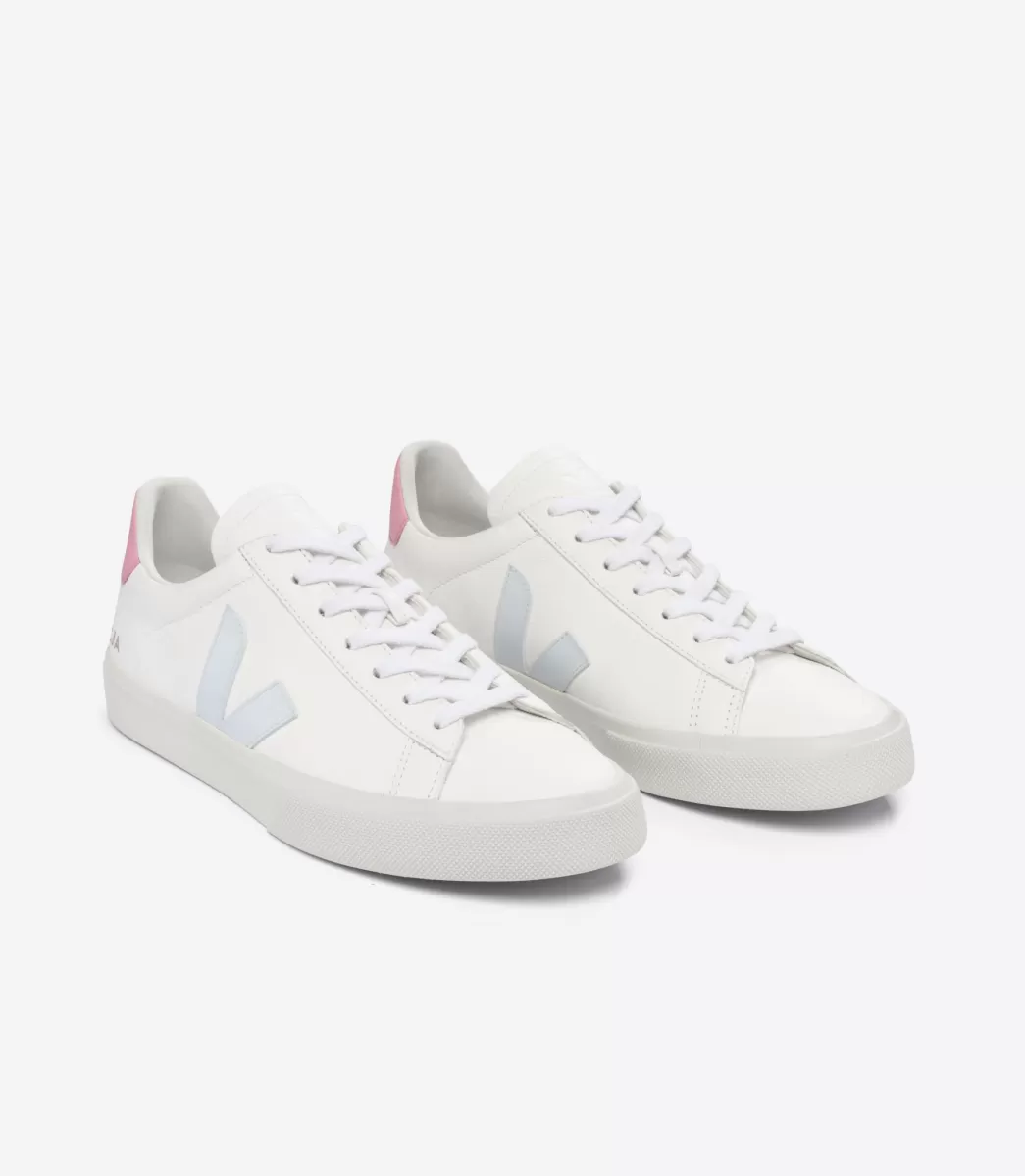 VEJA CAMPO LEATHER WHITE ICE GUIMAUVE< Adulto