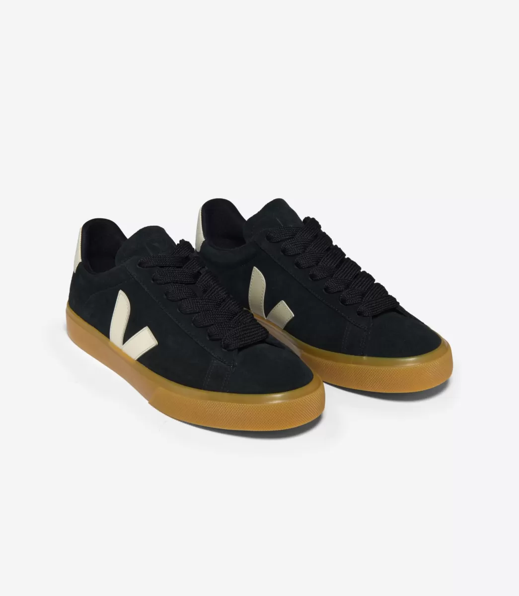 VEJA CAMPO BOLD SUEDE BLACK PIERRE<MULHER Campo | Campo