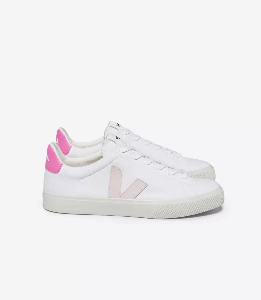 VEJA CAMPO CANVAS WHITE PETALE SARI<MULHER Adulto | Vegan