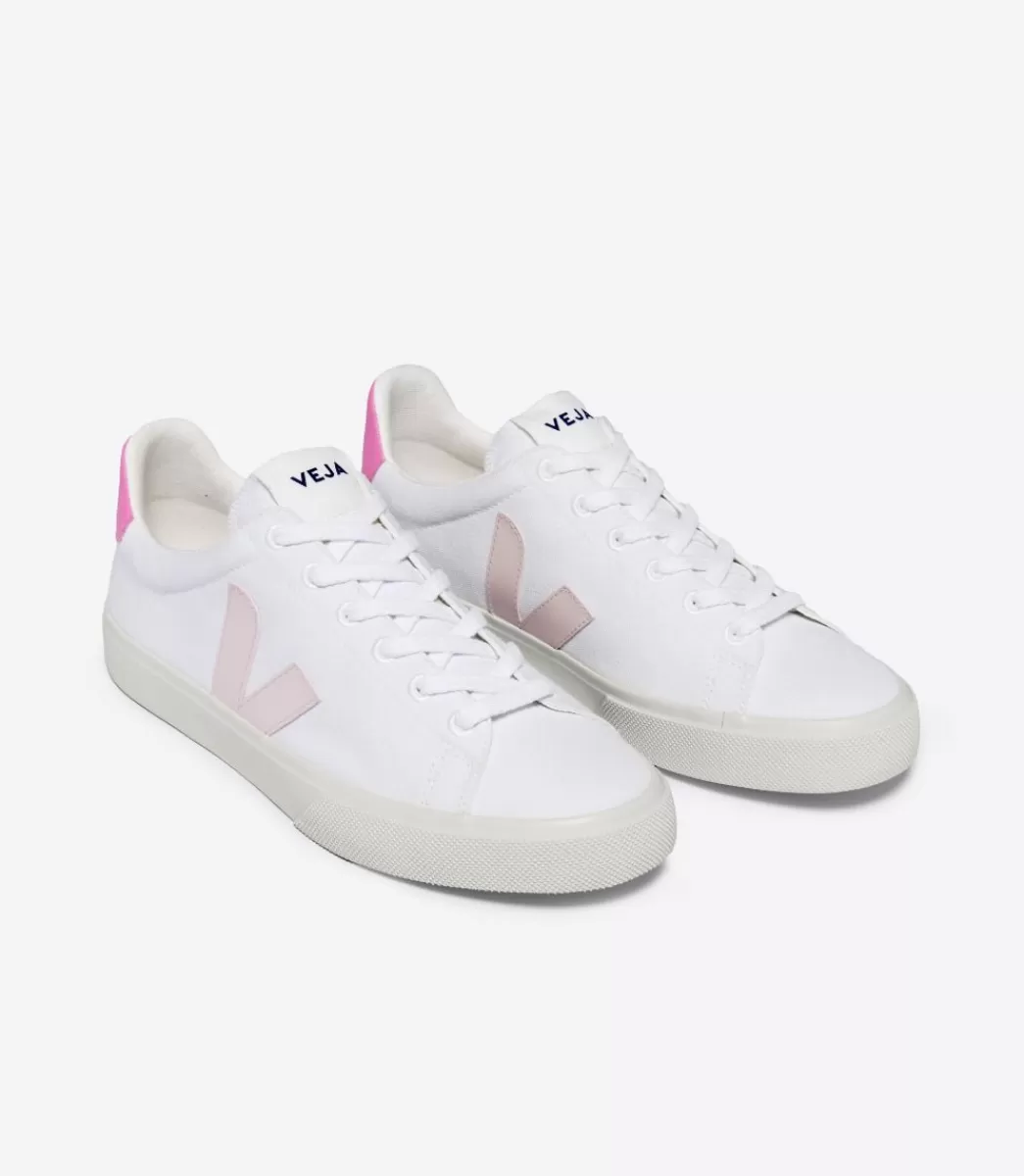 VEJA CAMPO CANVAS WHITE PETALE SARI<MULHER Adulto | Vegan