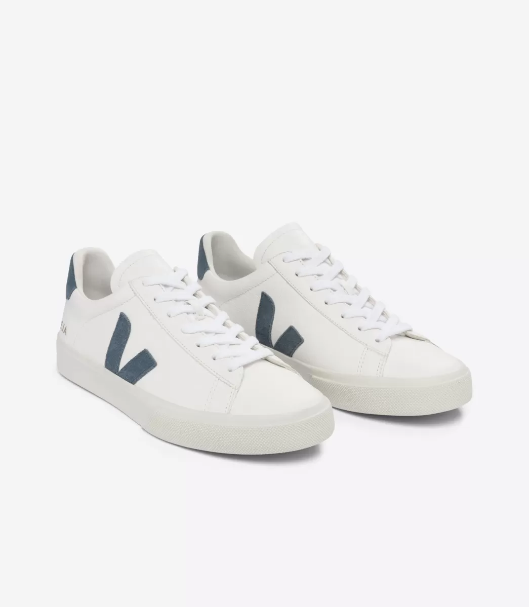 VEJA CAMPO LEATHER WHITE CALIFORNIA<MULHER Campo | Campo