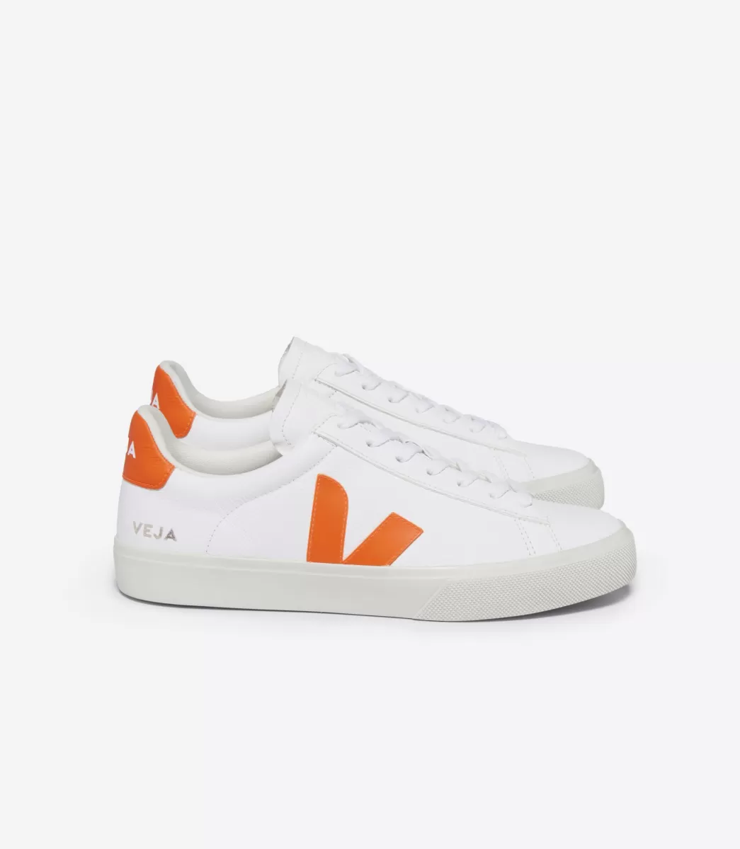 VEJA CAMPO LEATHER WHITE FURY<MULHER Campo | Campo