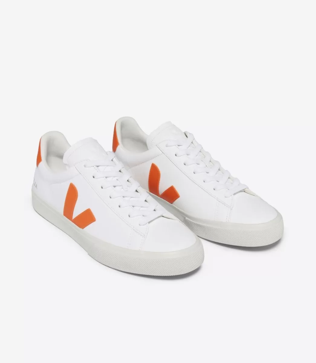 VEJA CAMPO LEATHER WHITE FURY<MULHER Campo | Campo