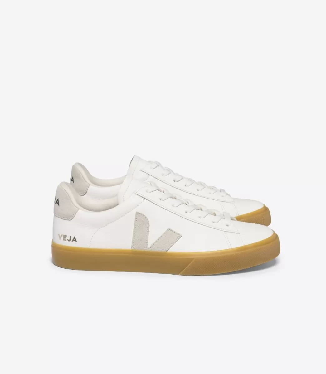 VEJA CAMPO LEATHER WHITE NATURAL NATURAL<MULHER Campo | Campo