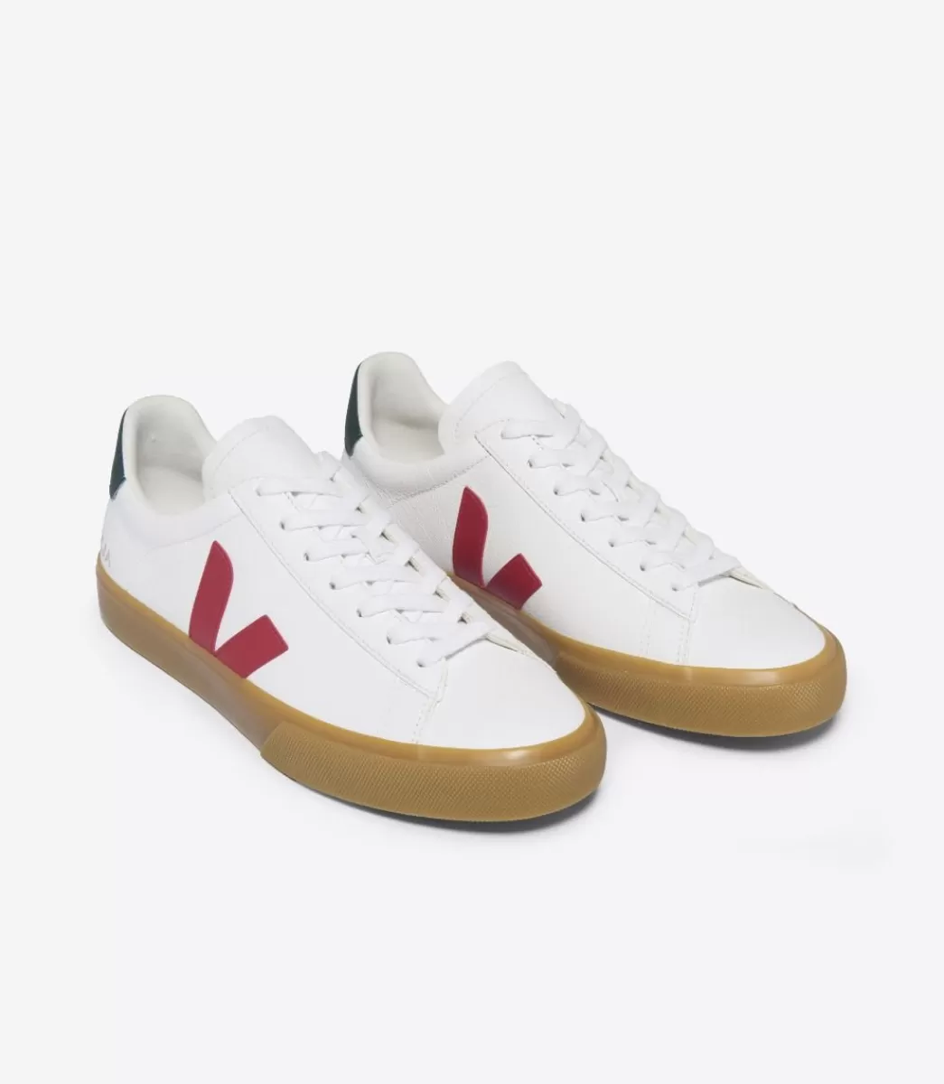 VEJA CAMPO LEATHER WHITE PEKIN POKER NATURAL<MULHER Campo | Campo