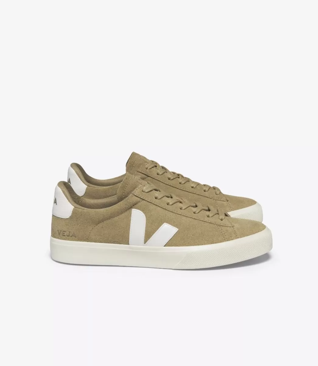 VEJA CAMPO SUEDE DUNE WHITE<MULHER Campo | Campo