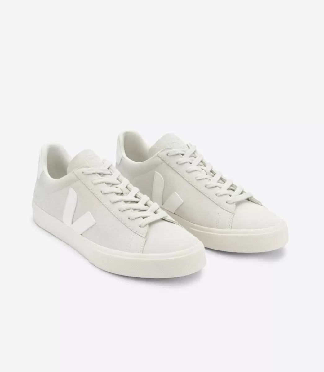 VEJA CAMPO SUEDE NATURAL WHITE<MULHER Campo | Campo