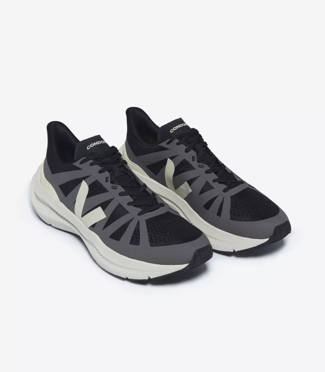 VEJA CONDOR 3 ENGINEERED-MESH BLACK CALCAIRE<MULHER Road Running | Adulto