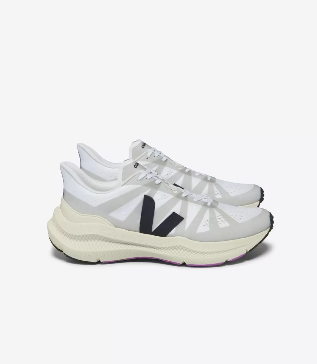 VEJA CONDOR 3 ENGINEERED-MESH WHITE BLACK<MULHER Road Running | Adulto