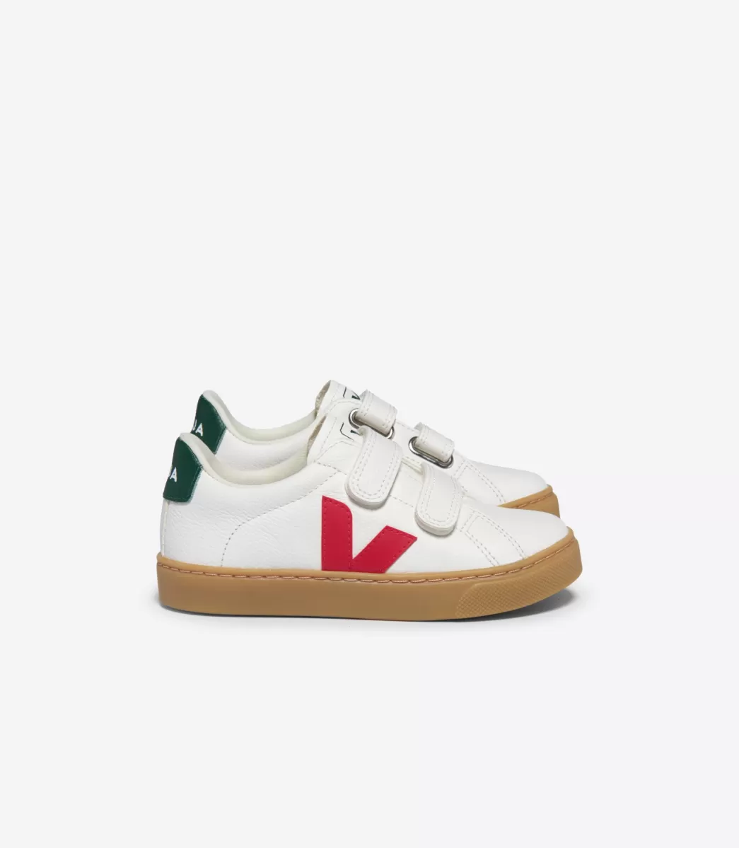 VEJA ESPLAR LEATHER WHITE PEKIN POKER< Esplar