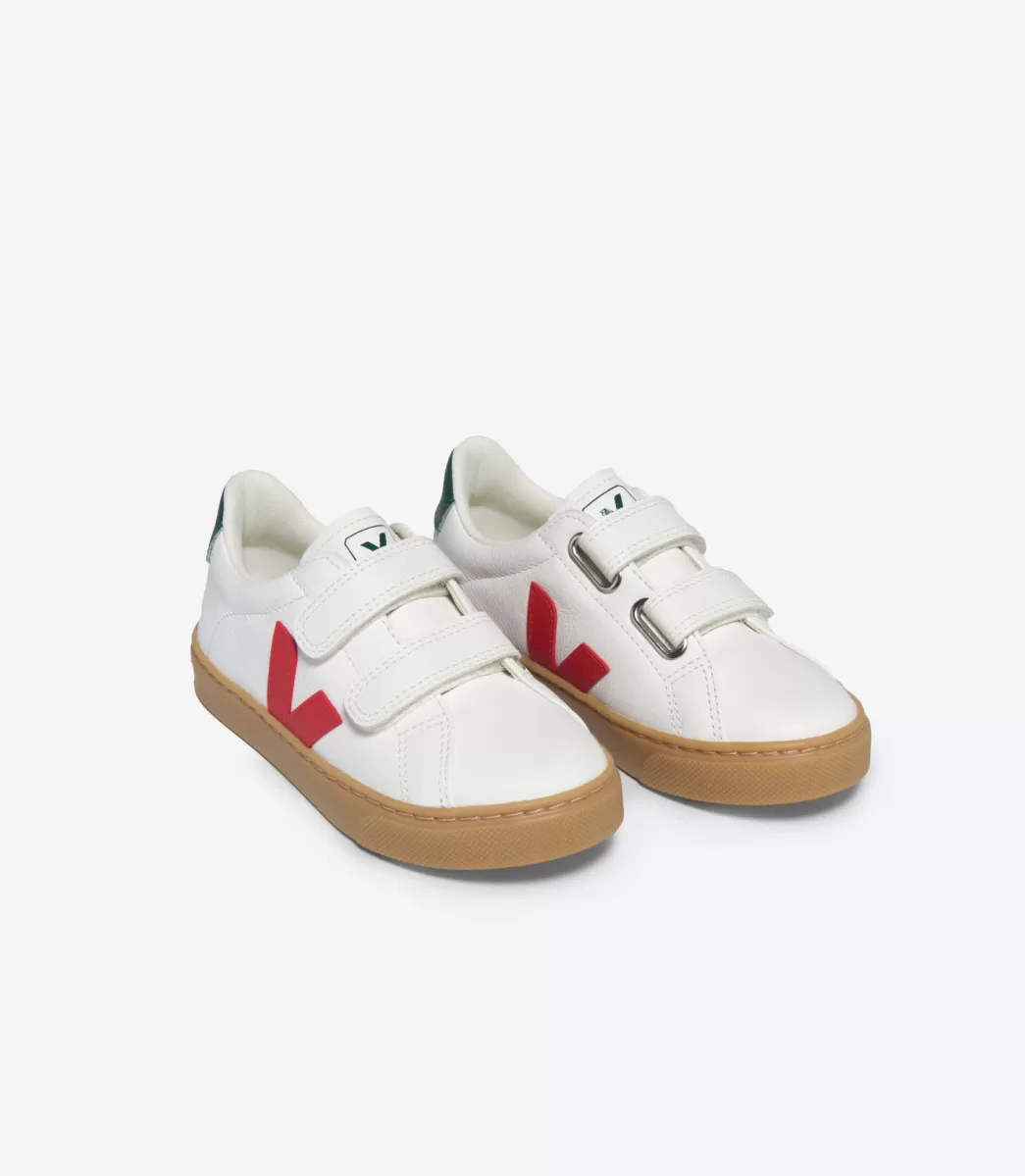 VEJA ESPLAR LEATHER WHITE PEKIN POKER< Esplar