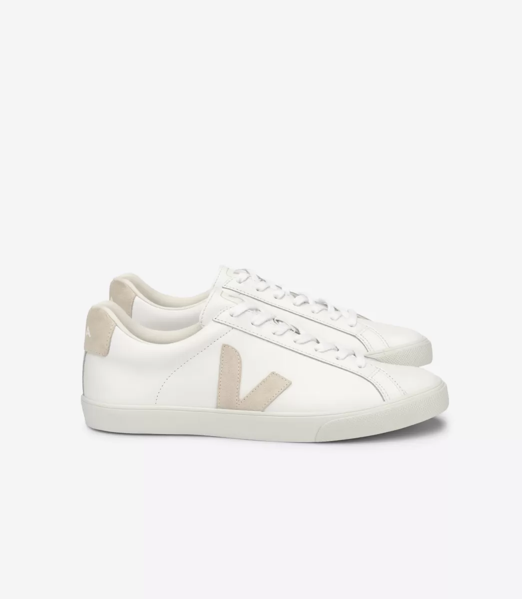 VEJA ESPLAR LEATHER WHITE SABLE<MULHER Esplar | Esplar