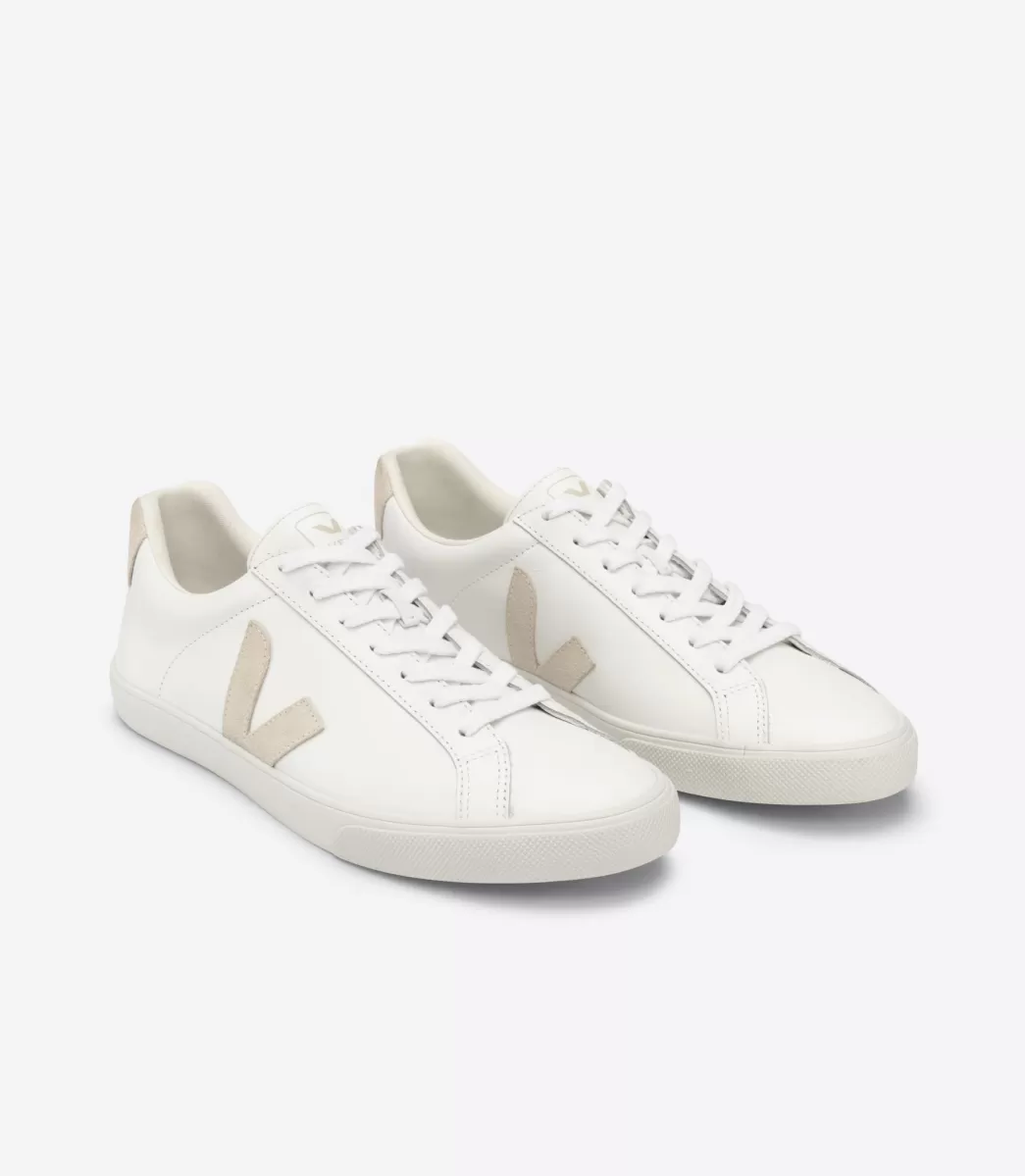 VEJA ESPLAR LEATHER WHITE SABLE<MULHER Esplar | Esplar