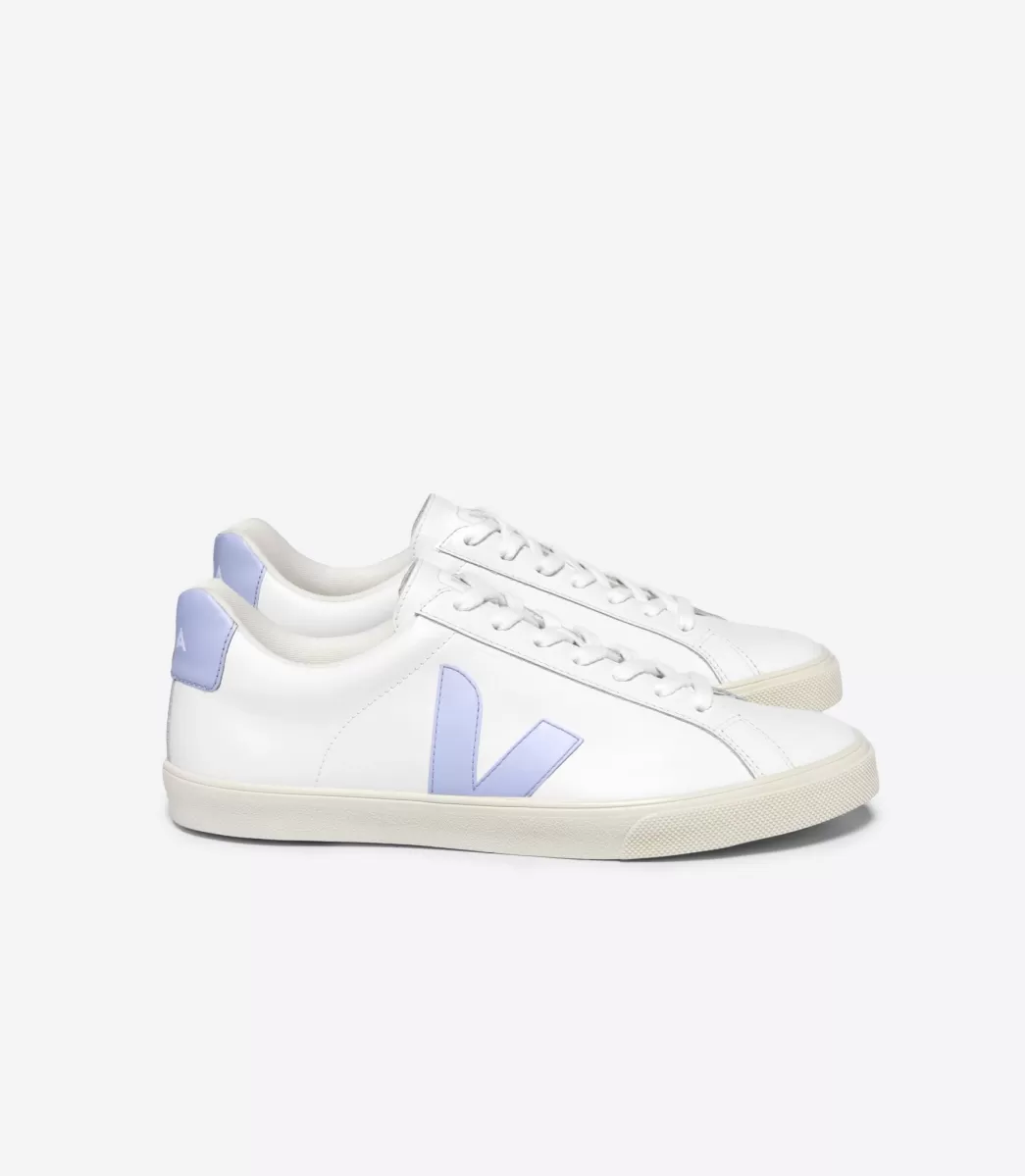 VEJA ESPLAR LEATHER WHITE SWAN<MULHER Esplar | Esplar