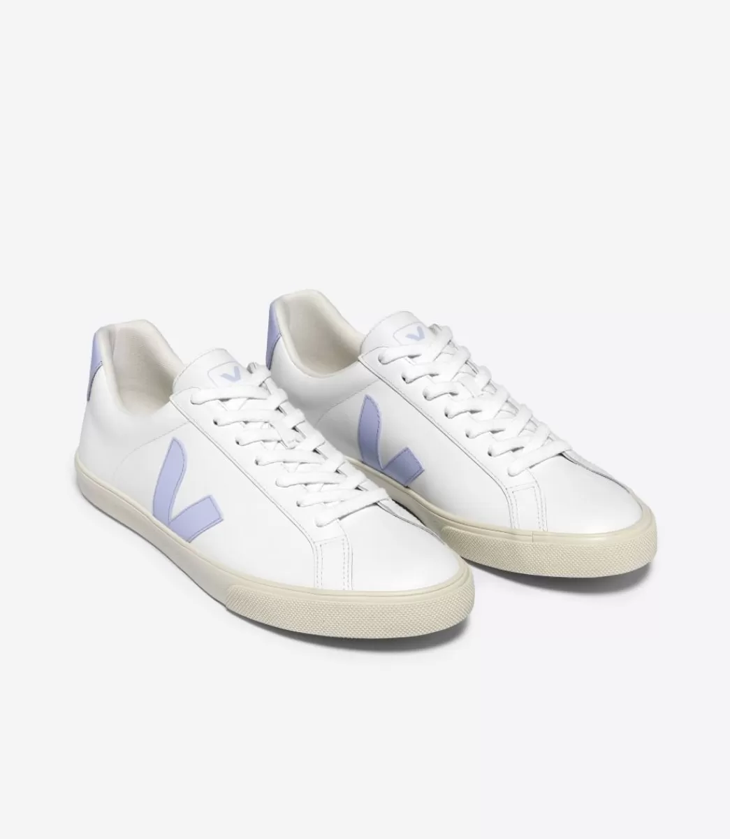 VEJA ESPLAR LEATHER WHITE SWAN<MULHER Esplar | Esplar