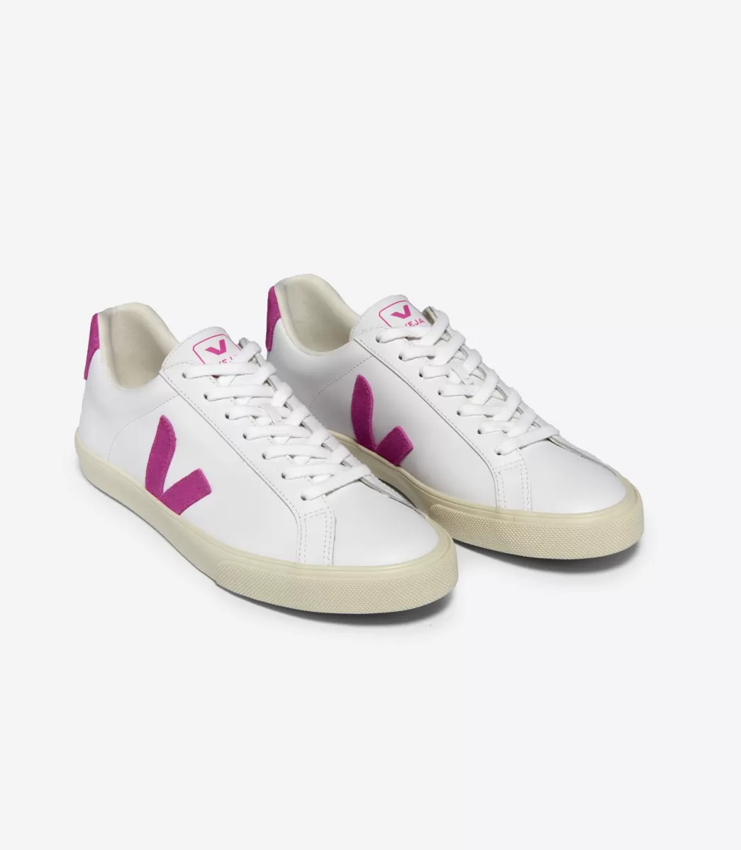 VEJA ESPLAR LEATHER WHITE ULTRAVIOLET<MULHER Esplar | Esplar