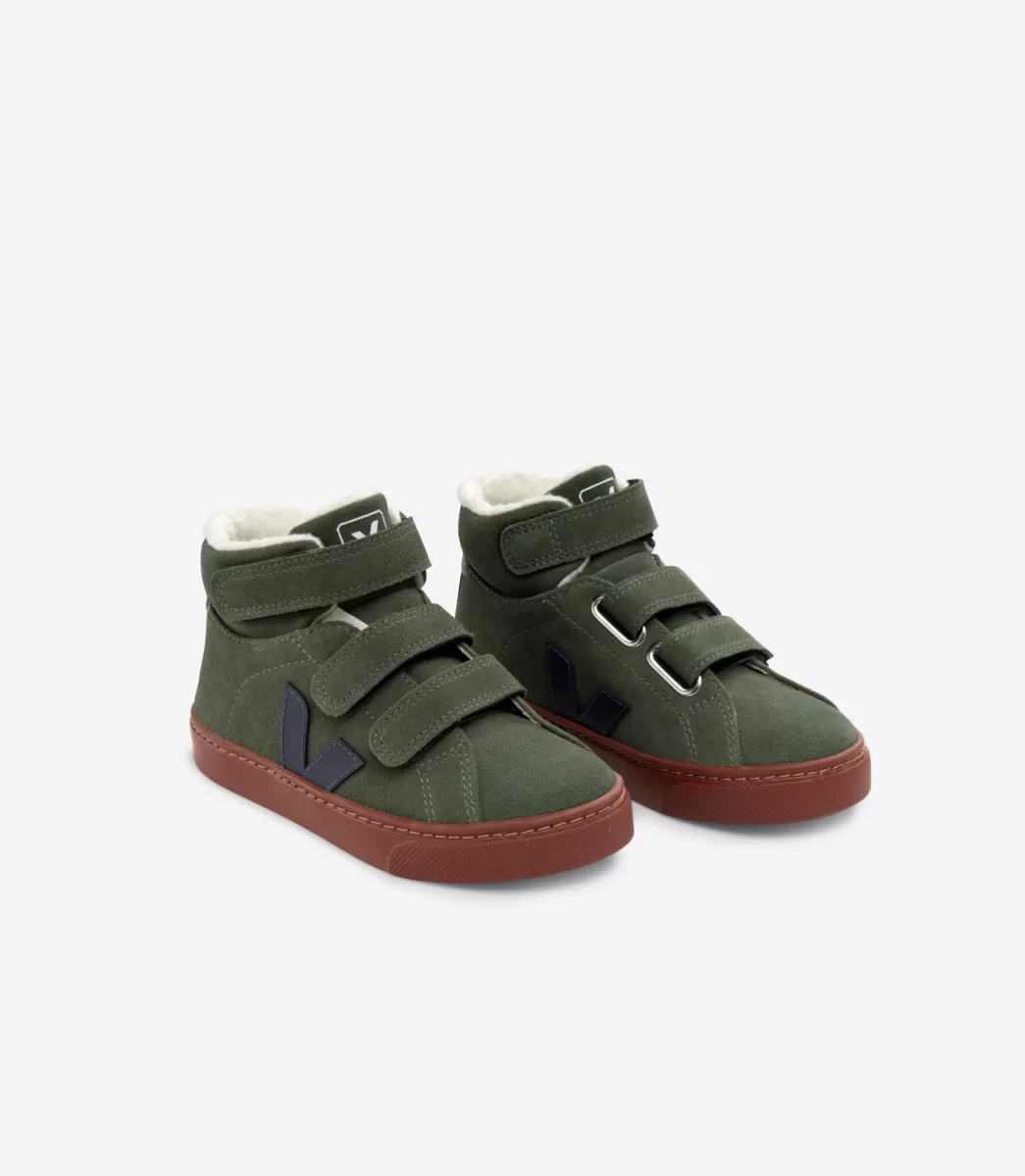 VEJA ESPLAR MID FURED SUEDE MUD NAUTICO<Crianças Crianças