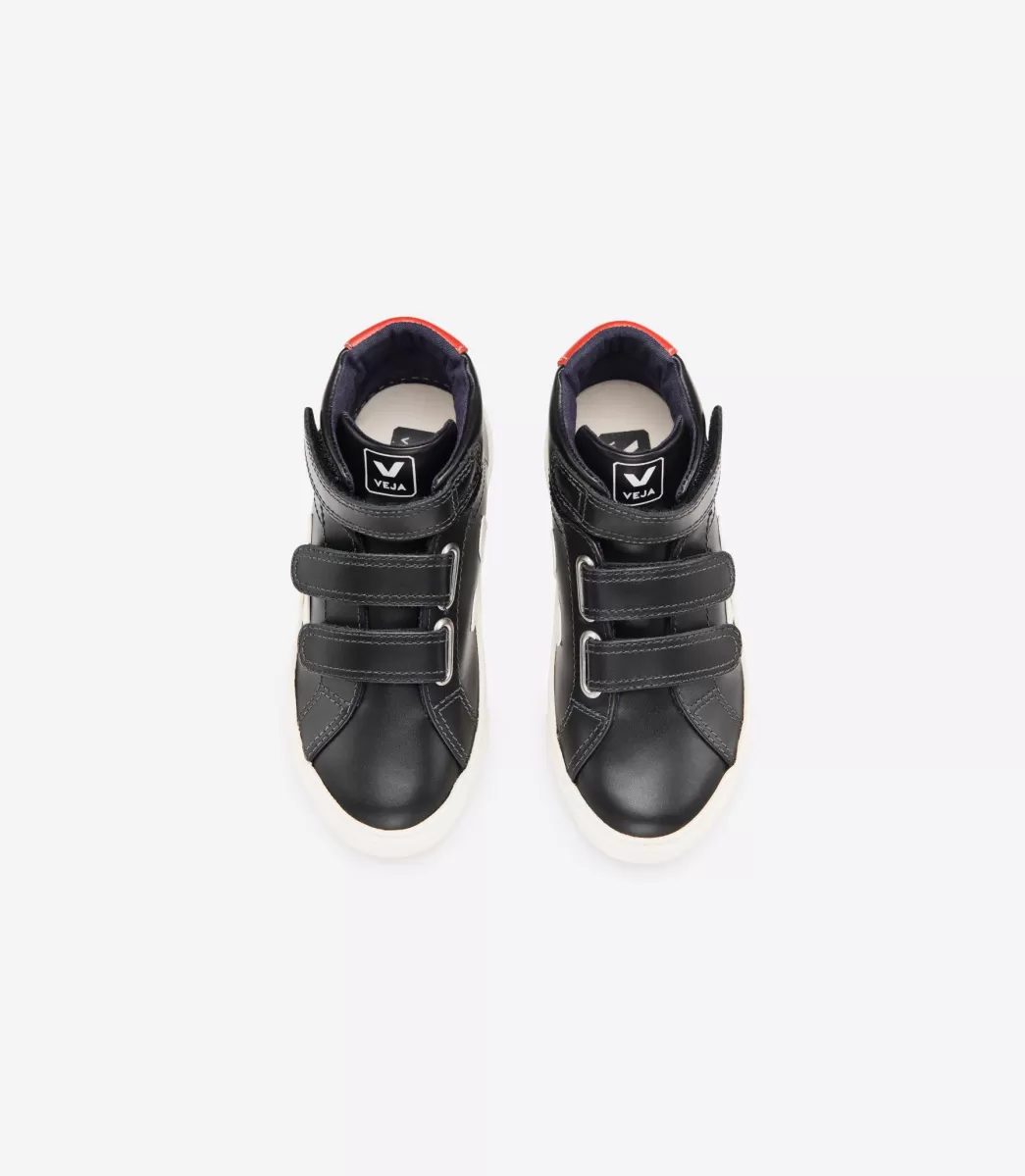 VEJA ESPLAR MID LEATHER BLACK ROUILLE<Crianças Crianças