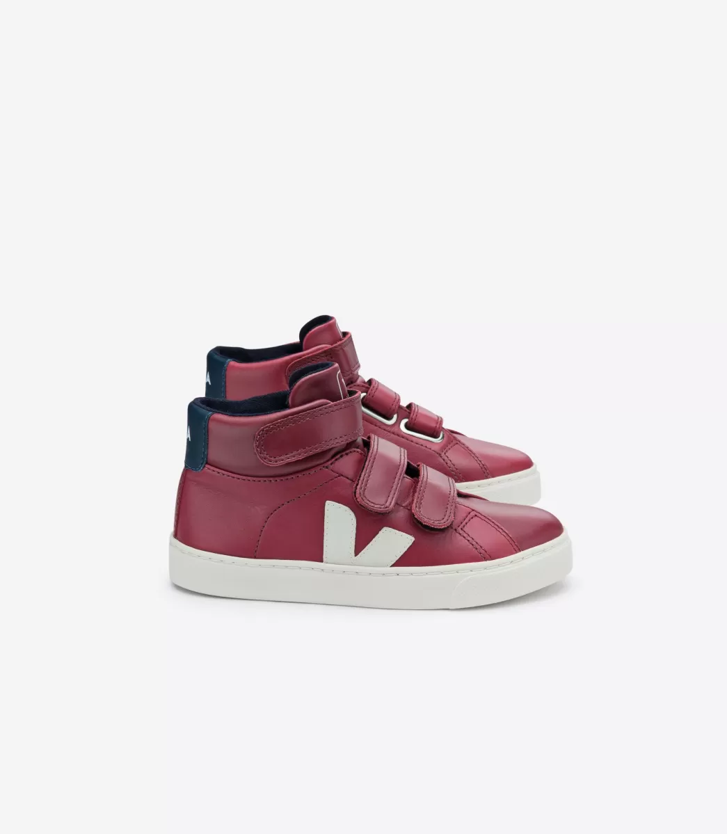 VEJA ESPLAR MID LEATHER MARSALA NAUTICO<Crianças Crianças