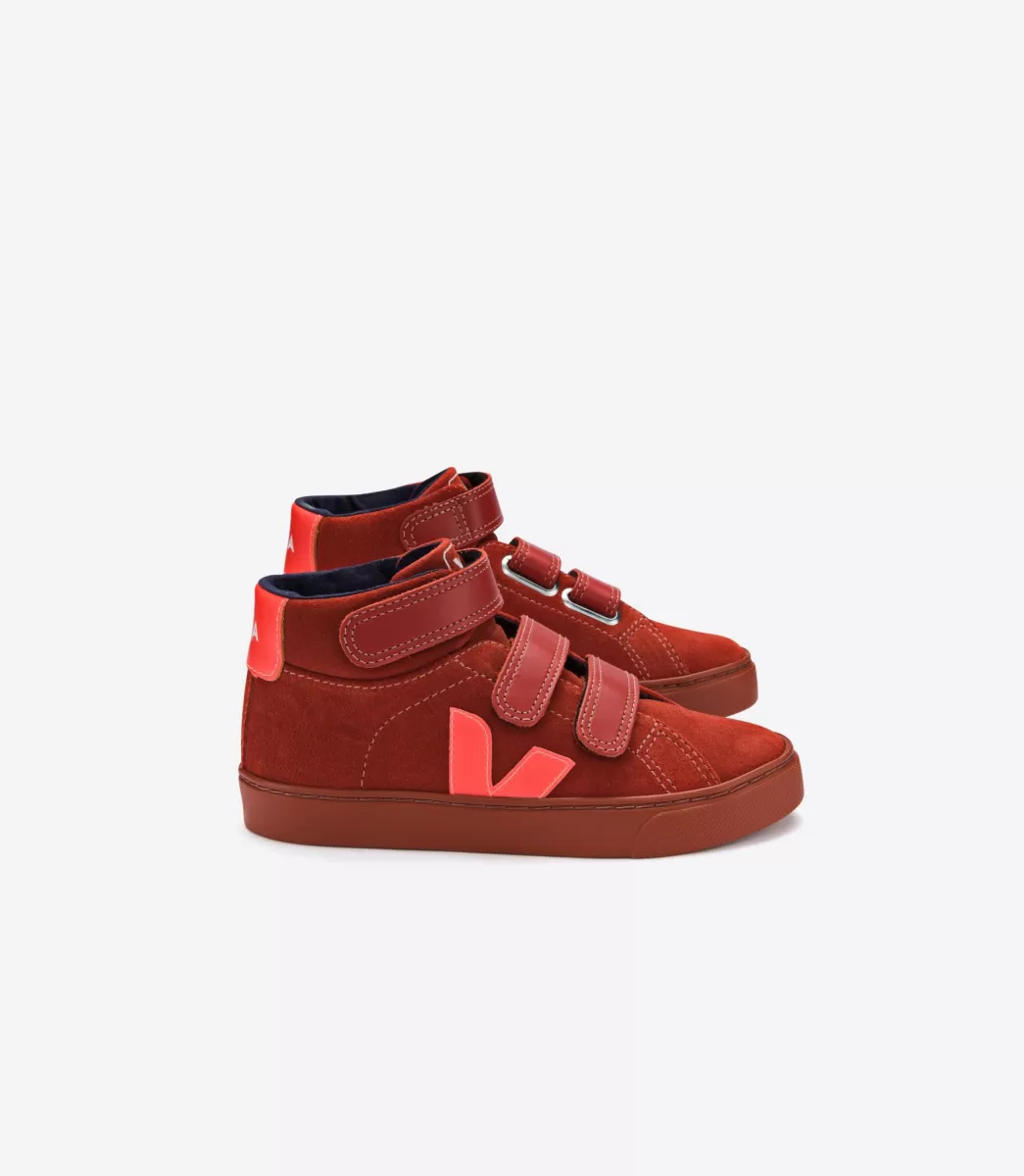 VEJA ESPLAR MID SUEDE ROUILLE RUST SOLE<Crianças Crianças