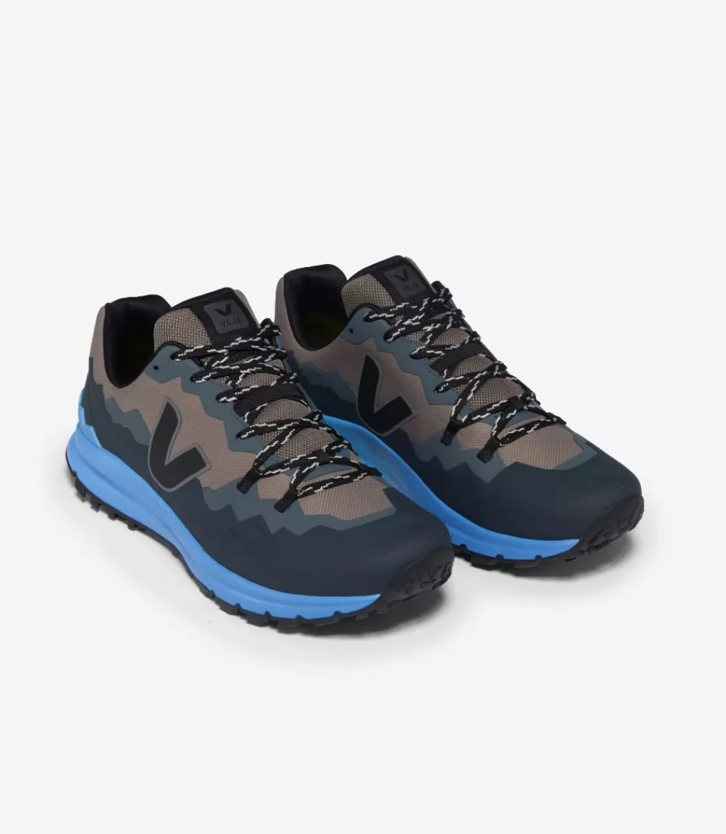 VEJA FITZ ROY LIGHT TREK-SHELL BASALTE BLACK CELESTE<MULHER Hiking | Adulto