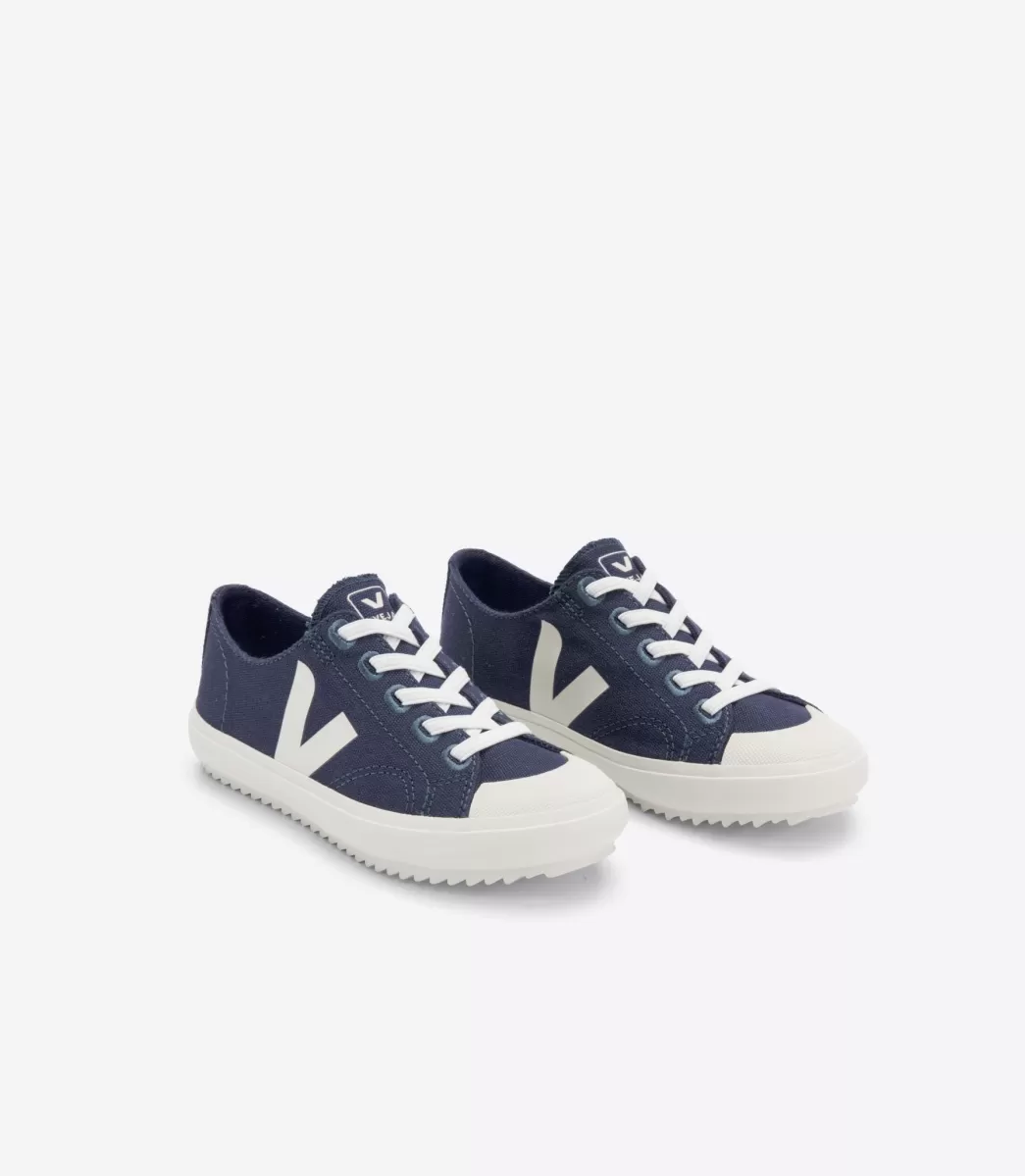 VEJA FLIP ELASTIC LACES CANVAS MARINE PIERRE<Crianças Crianças