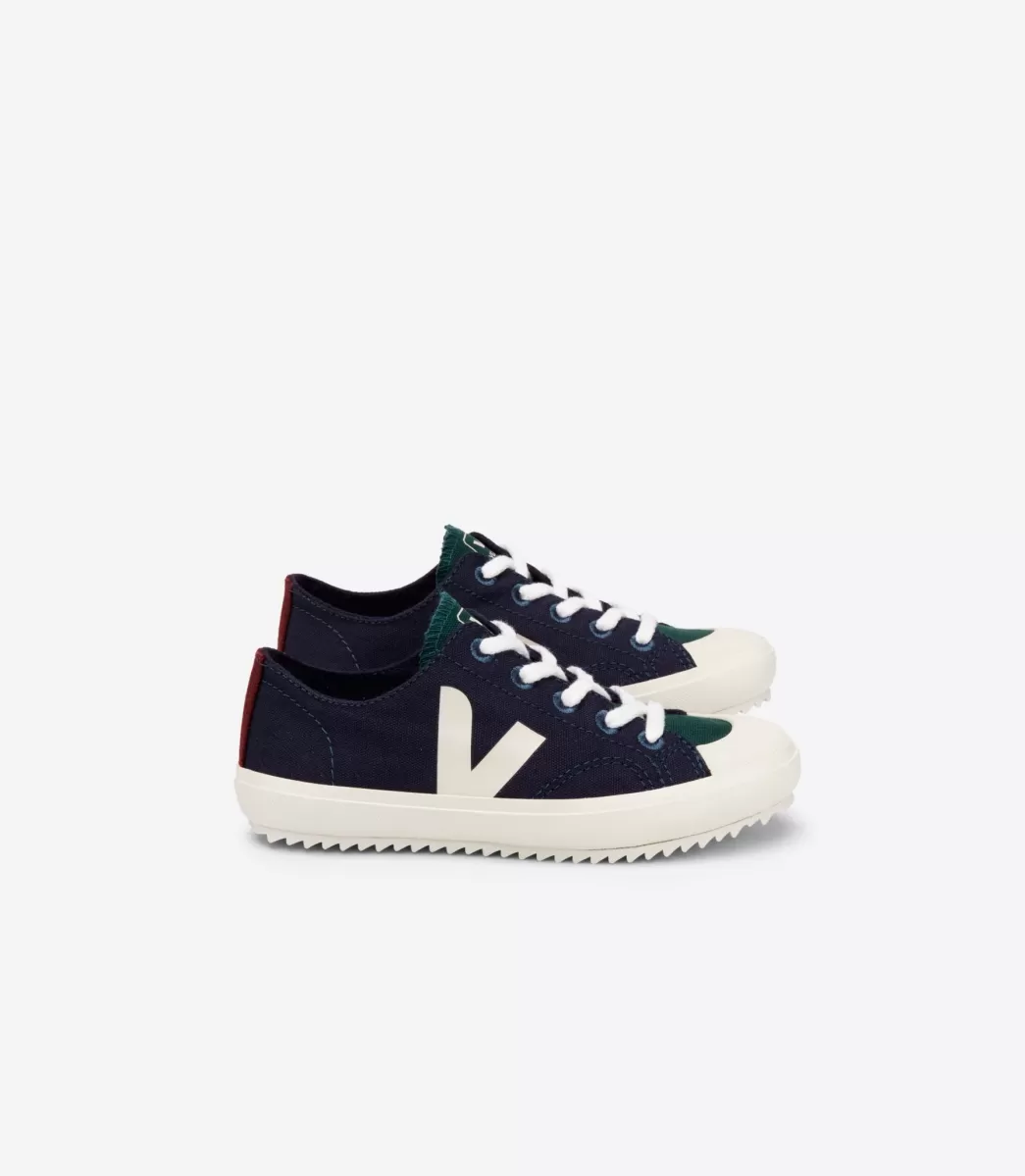 VEJA FLIP LACES CANVAS MULTICO MARINE<Crianças Crianças