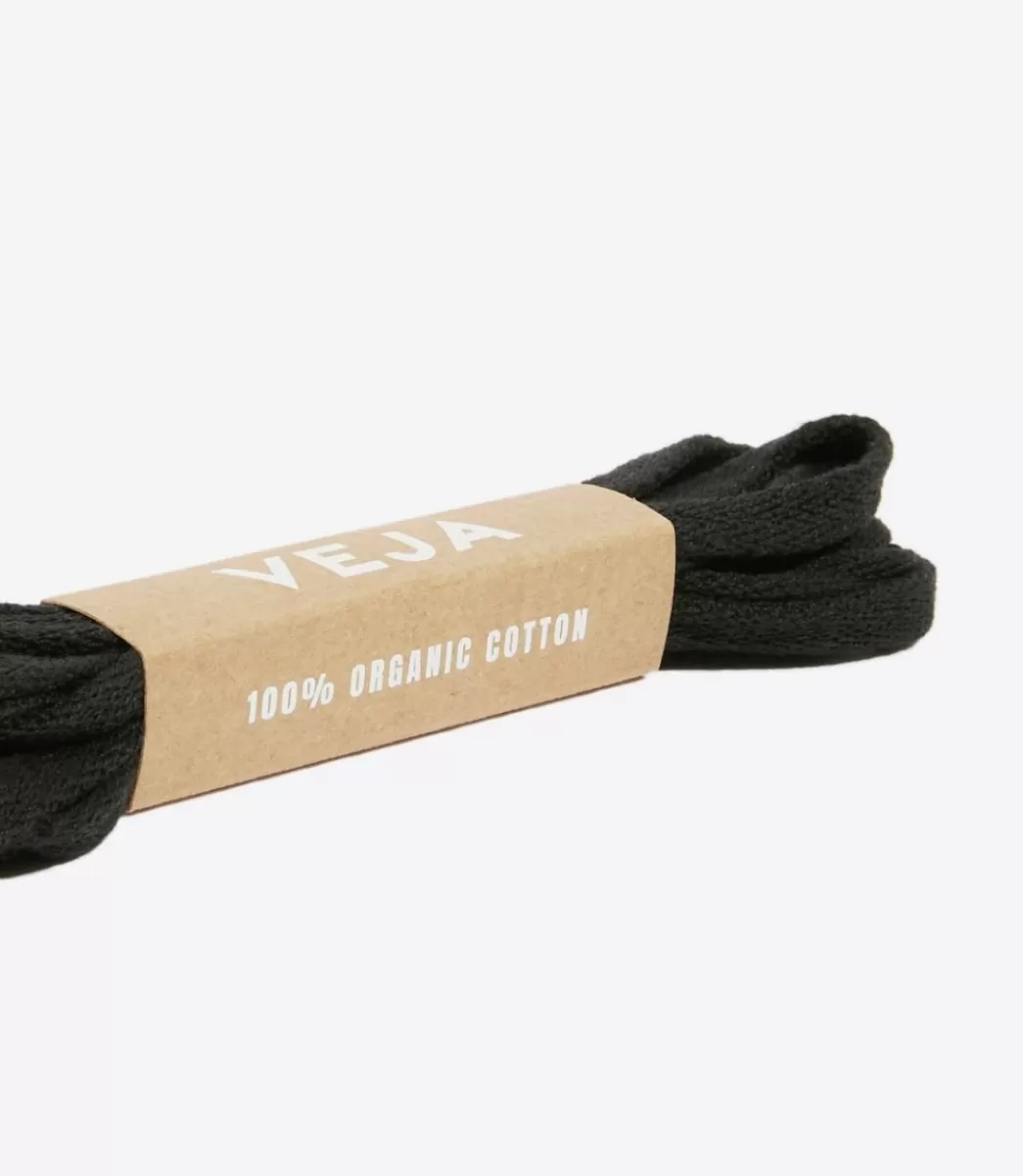 VEJA LACES ORGANIC COTTON BLACK<MULHER Acessórios | Acessórios