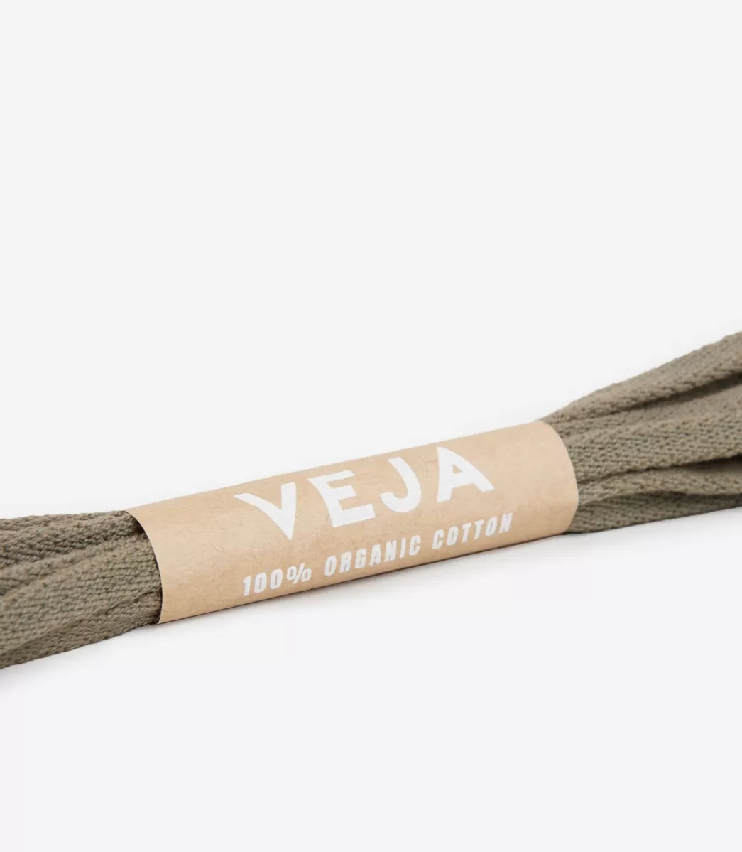 VEJA LACES ORGANIC COTTON KAKI<MULHER Acessórios | Acessórios