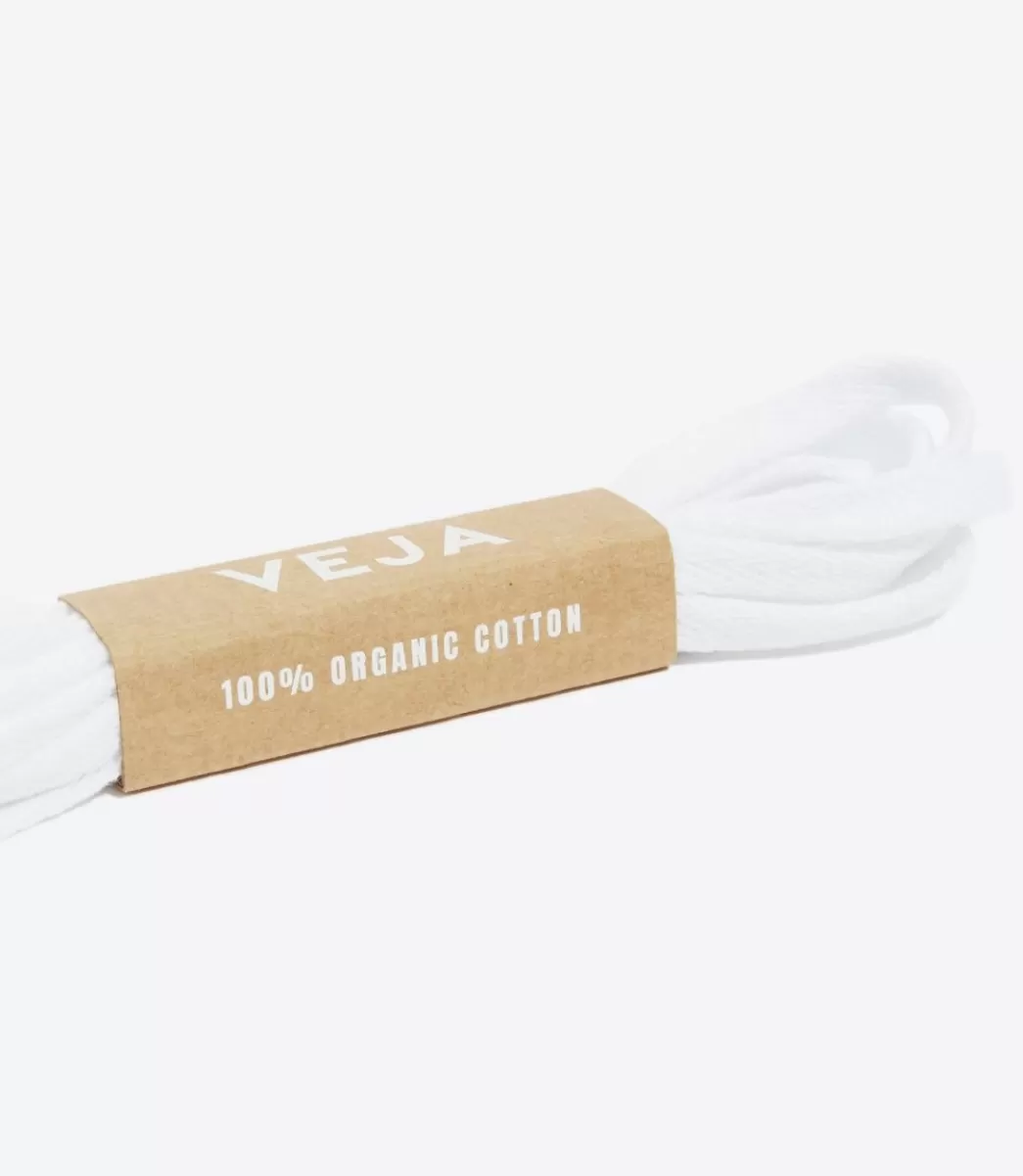 VEJA LACES ORGANIC COTTON WHITE<MULHER Acessórios | Acessórios