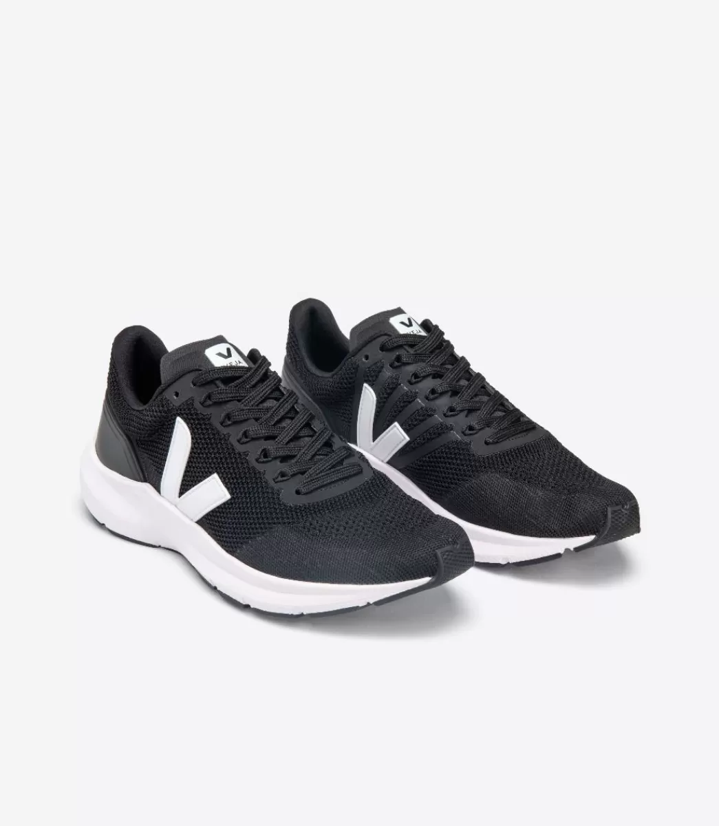 VEJA MARLIN V-KNIT BLACK WHITE<MULHER Adulto | Vegan