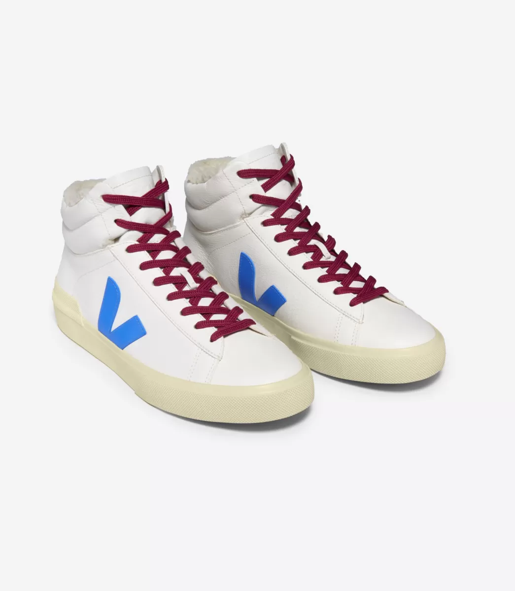 VEJA MINOTAUR FURED LEATHER WHITE EGEE<MULHER Minotaur | Minotaur