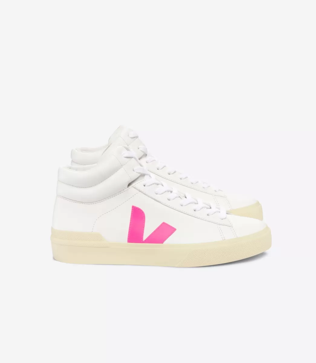 VEJA MINOTAUR LEATHER WHITE SARI BUTTER< Adulto