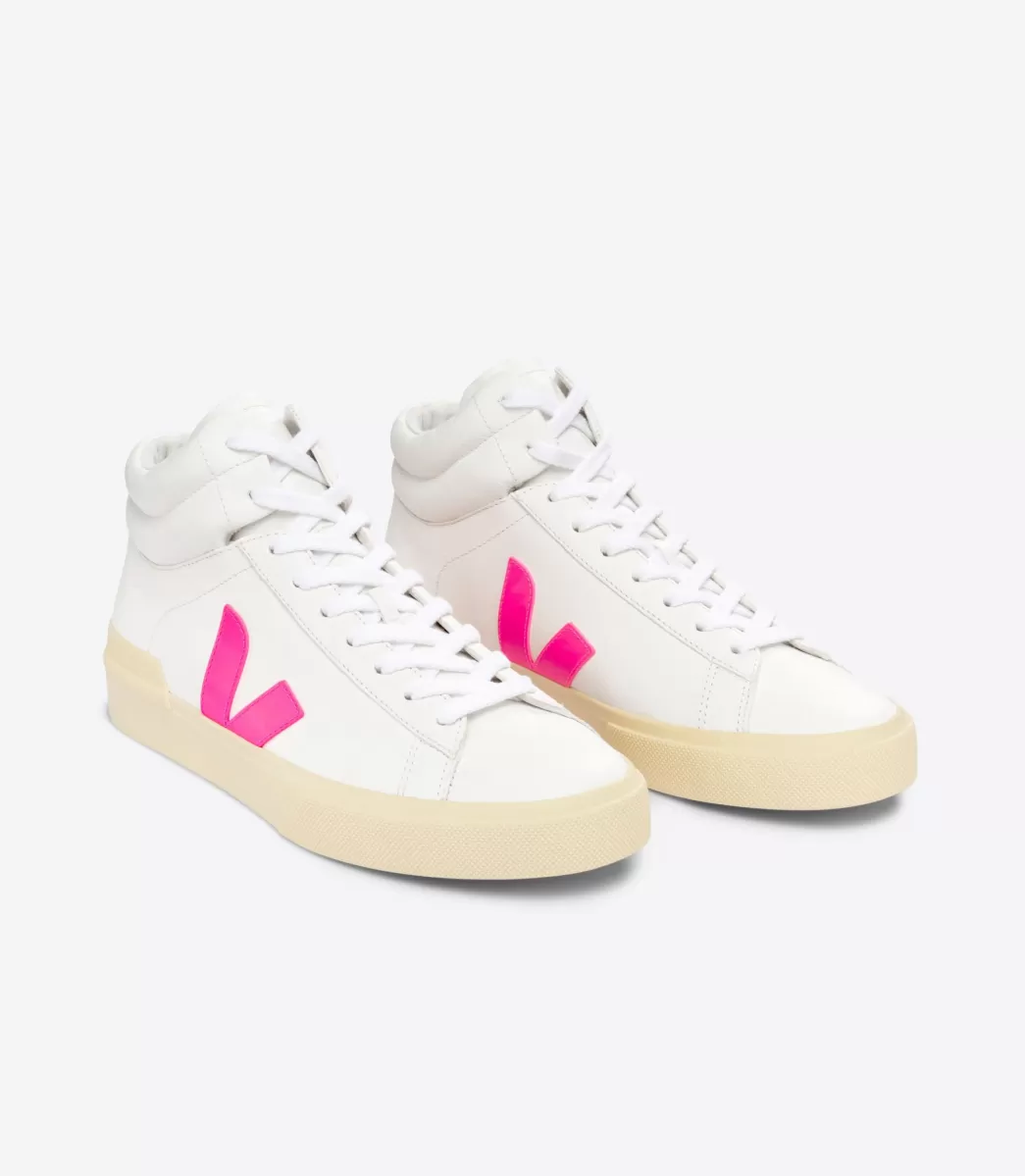 VEJA MINOTAUR LEATHER WHITE SARI BUTTER< Adulto