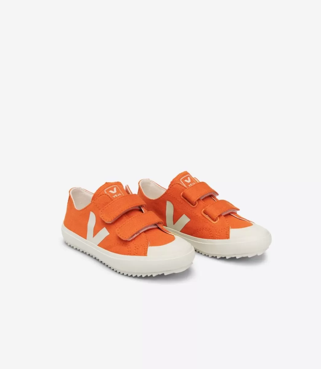 VEJA OLLIE CANVAS PUMPKIN PIERRE< Criança | Vegan