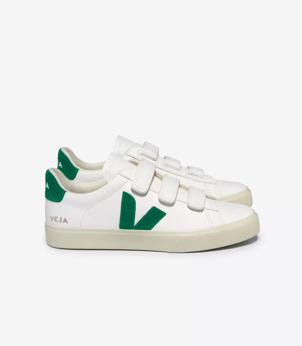 VEJA RECIFE LEATHER WHITE EMERAUDE<MULHER Recife | Recife