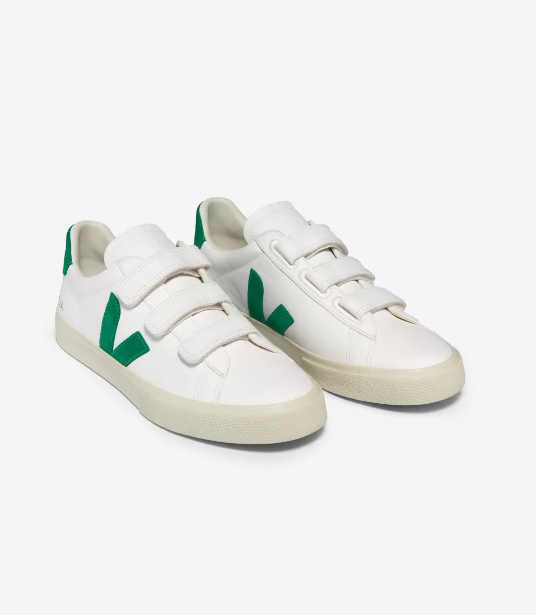 VEJA RECIFE LEATHER WHITE EMERAUDE<MULHER Recife | Recife