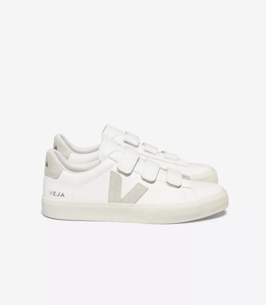 VEJA RECIFE LEATHER WHITE NATURAL<MULHER Recife | Recife