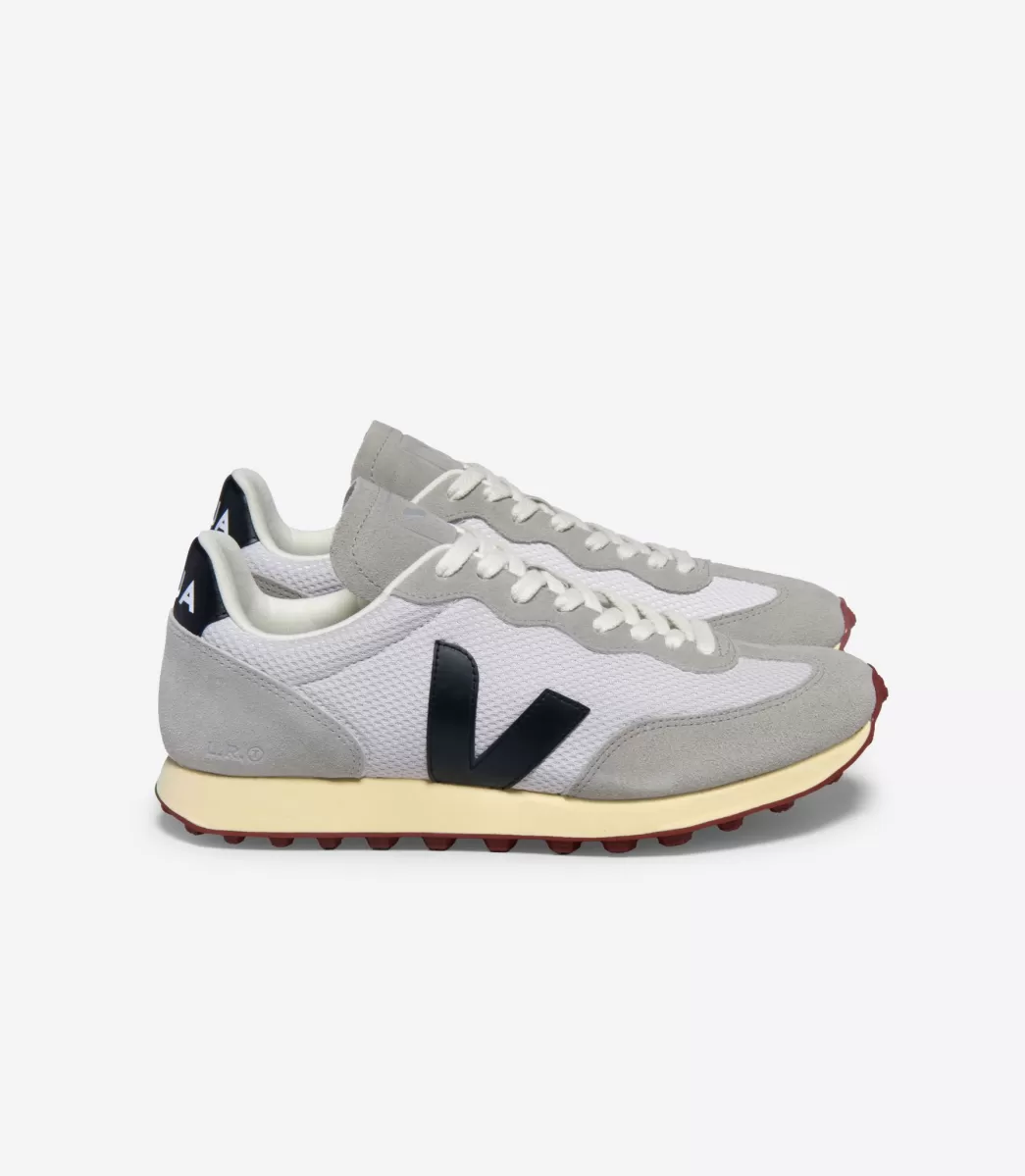 VEJA RIO BRANCO ALVEOMESH LIGHT GREY BLACK<MULHER Rio Branco | Rio Branco