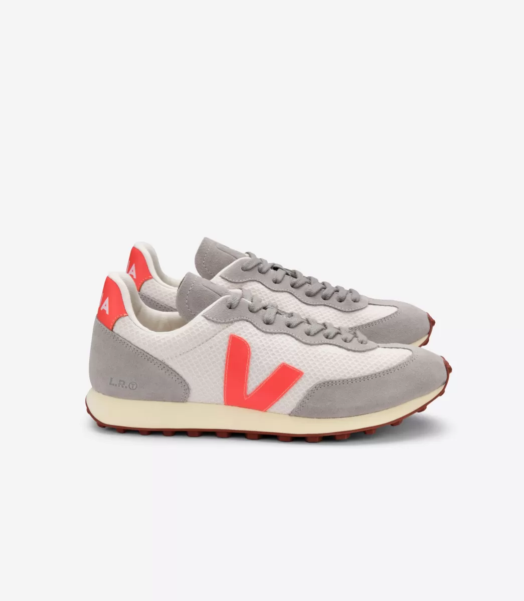 VEJA RIO BRANCO HEXAMESH GRAVEL ORANGE GREY< Adulto