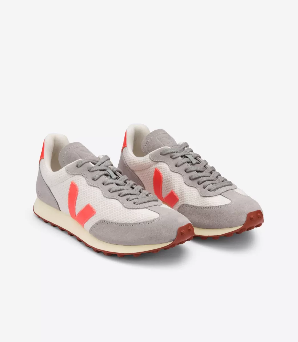 VEJA RIO BRANCO HEXAMESH GRAVEL ORANGE GREY< Adulto