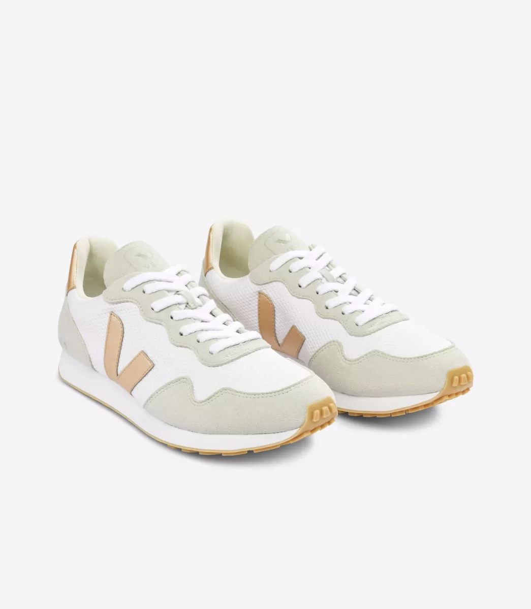 VEJA SDU ALVEOMESH WHITE PLATINE<MULHER Adulto | Vegan