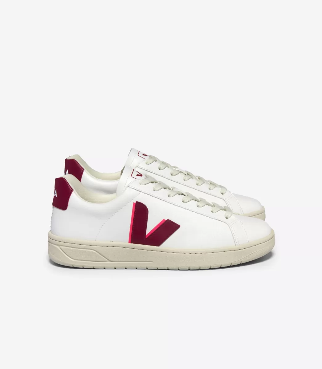 VEJA URCA CWL WHITE MARSALA ROSE FLUO<MULHER Adulto | Vegan