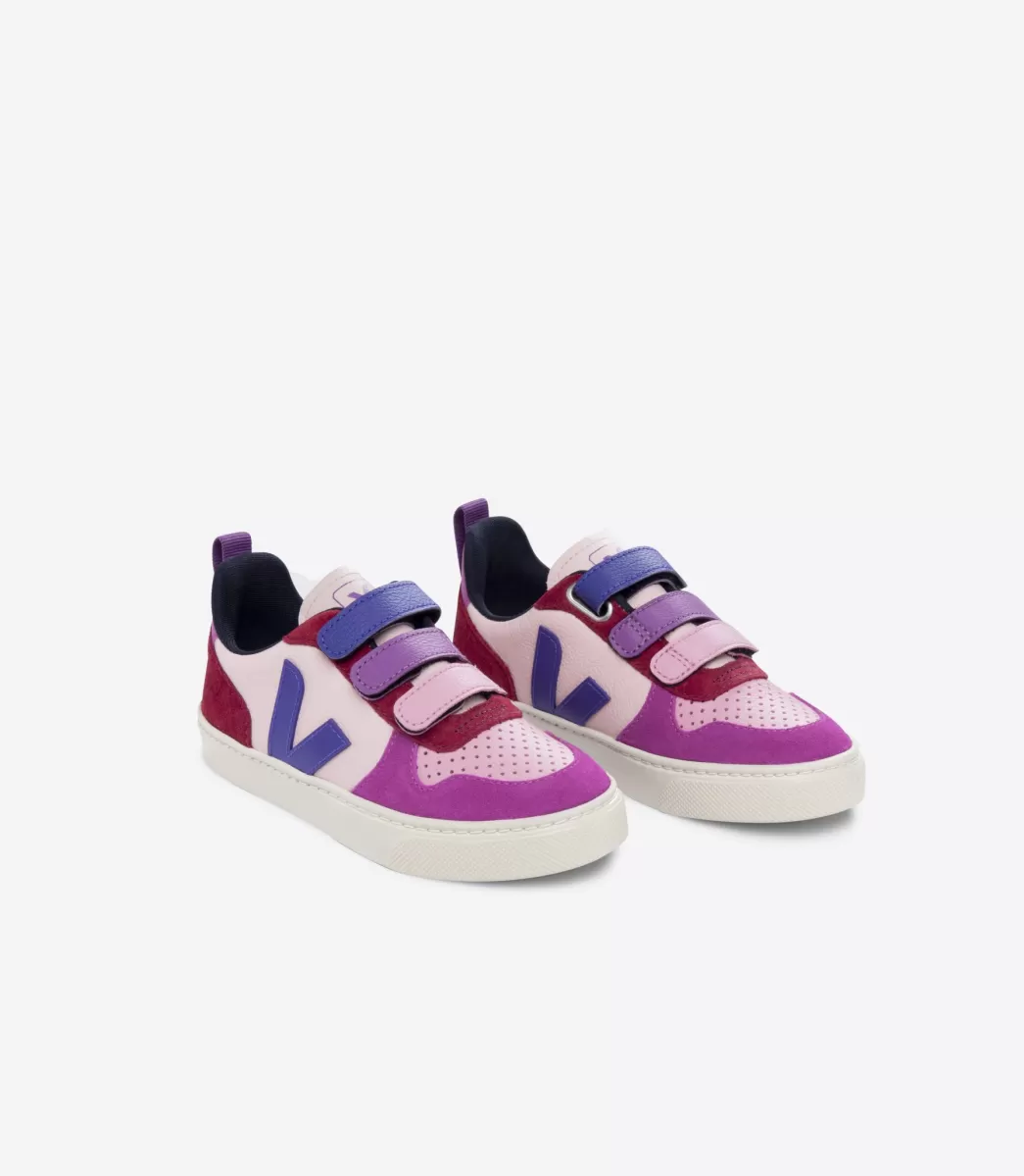 VEJA V-10 LEATHER MULTICO PETALE< V-10