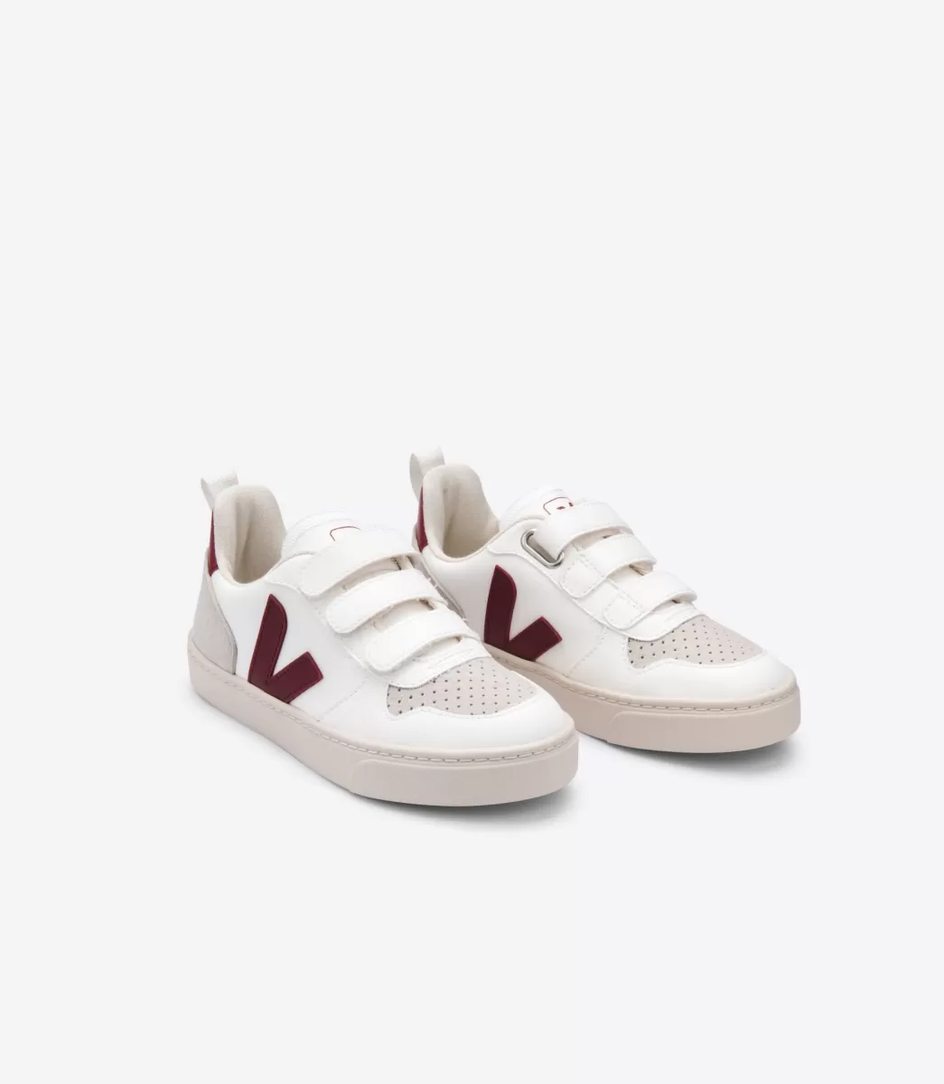 VEJA V-10 CWL WHITE MARSALA<Crianças Crianças