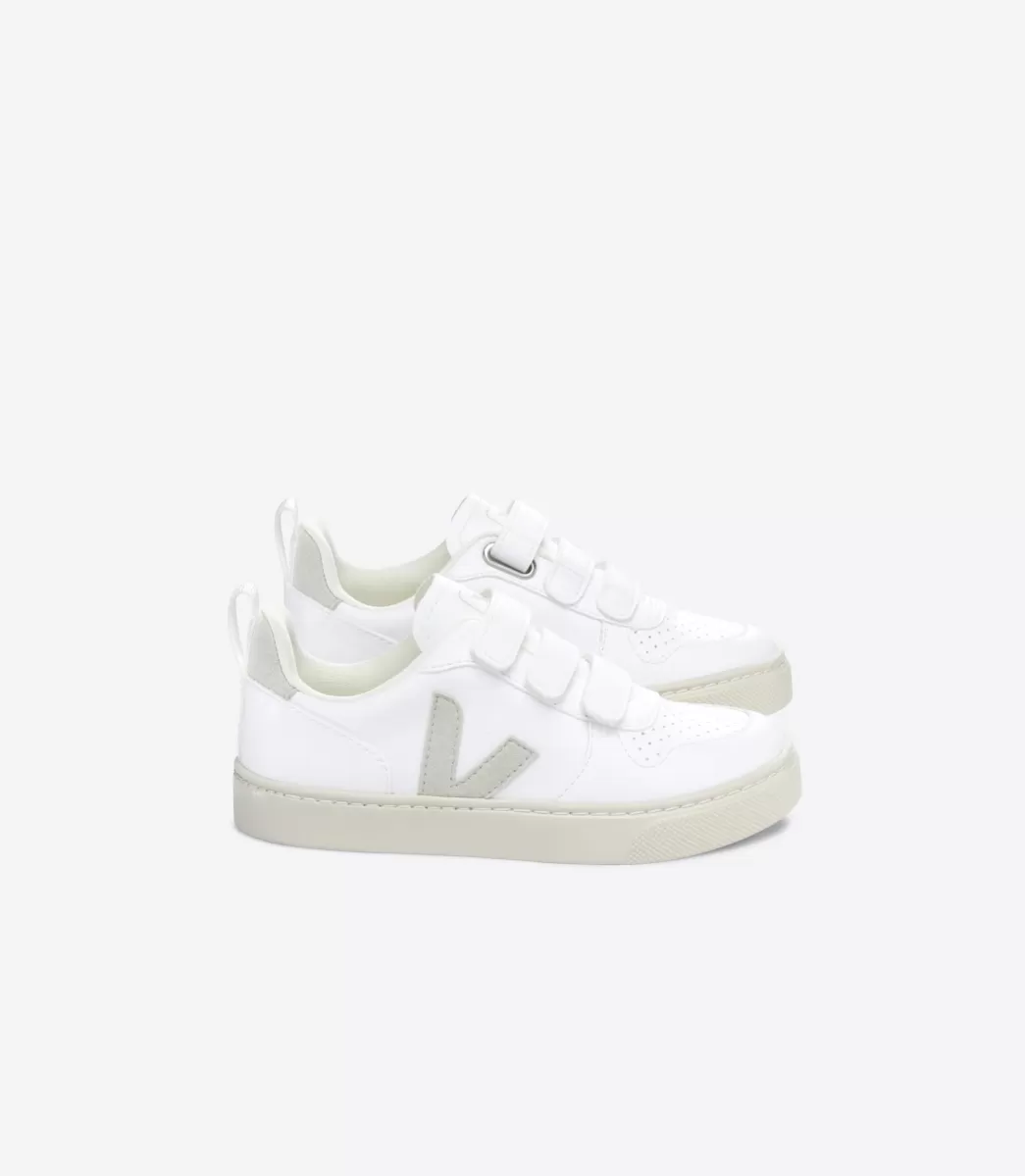 VEJA V-10 CWL WHITE NATURAL< Criança | Vegan