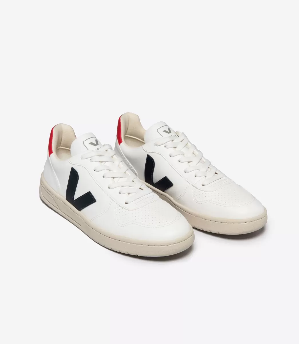 VEJA V-10 CWL WHITE NAUTICO PEKIN<MULHER Adulto | Vegan