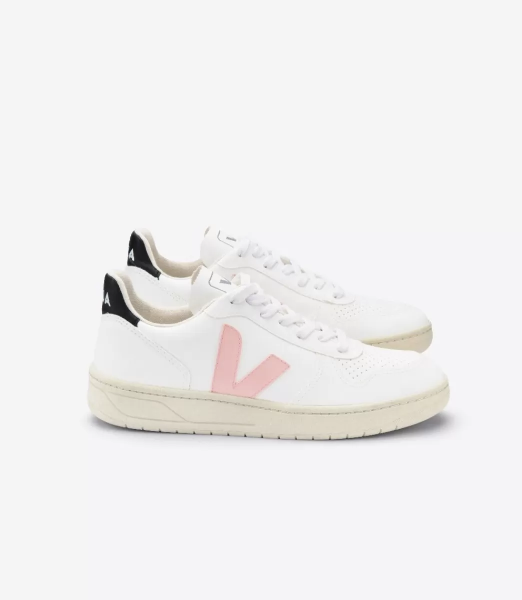 VEJA V-10 CWL WHITE PETALE BLACK< Adulto